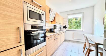 Centrally located near Essen main station and the University of Duisburg-Essen