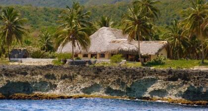 Villa Punta Coral in a fantastic location right by the sea