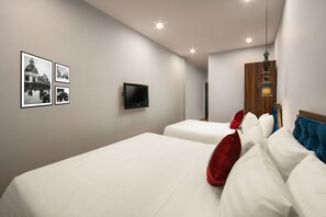 Minibar, fer et planche à repasser, Wi-Fi gratuit, draps fournis