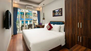 Minibar, fer et planche à repasser, Wi-Fi gratuit, draps fournis