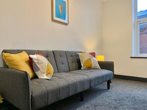 Apartment, eigenes Bad (Flat 2 Saville Street) | Lounge