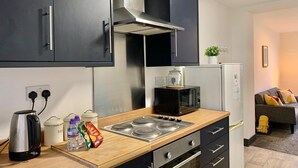 Apartment, Private Bathroom (Flat 2 Saville Street) | Private kitchen - Flat 2, 3 Saville Place (Sunderland)