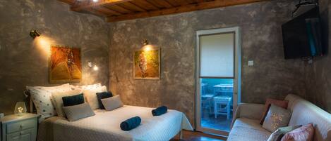 2 habitaciones, wifi gratis y ropa de cama