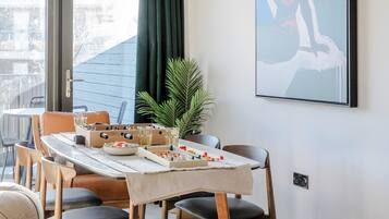 Signature Apartment | Premium bedding, in-room safe, individually decorated, desk