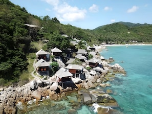 Aerial view - OK2 Mamajim Bungalows (Koh Tao)