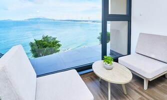 Family Suite Panoramic Ocean View with Balcony | Premium bedding, Select Comfort beds, minibar, desk