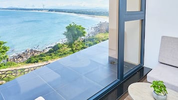 Family Suite Panoramic Ocean View with Balcony | 1 bedroom, premium bedding, Select Comfort beds, minibar