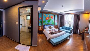 Deluxe Double or Twin Room | Memory foam beds, minibar, in-room safe, desk