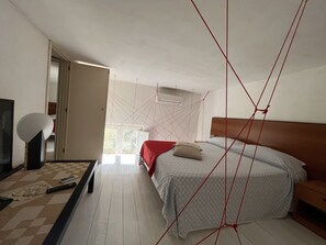 1 bedroom, iron/ironing board, travel crib, free WiFi