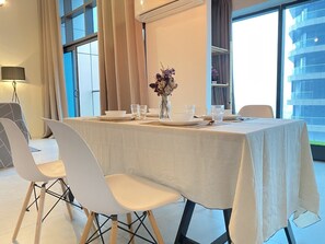 Blick von der Unterkunft