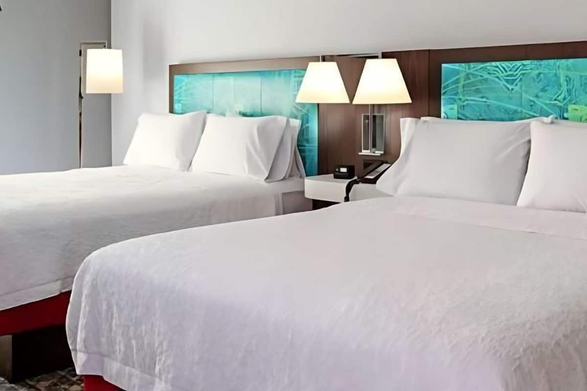 Desk, iron/ironing board