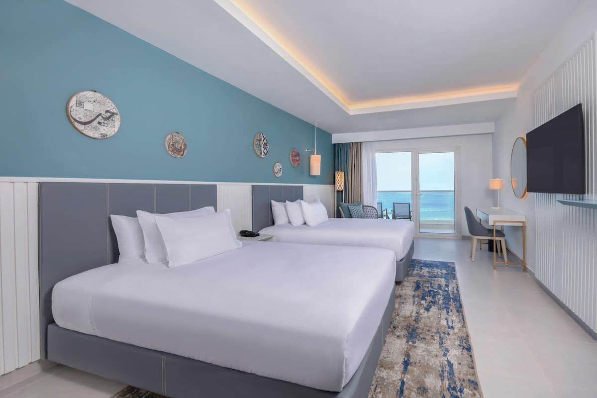1 bedroom, hypo-allergenic bedding, minibar, in-room safe