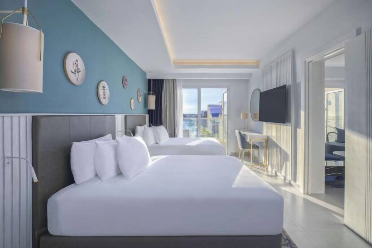 1 bedroom, hypo-allergenic bedding, minibar, in-room safe