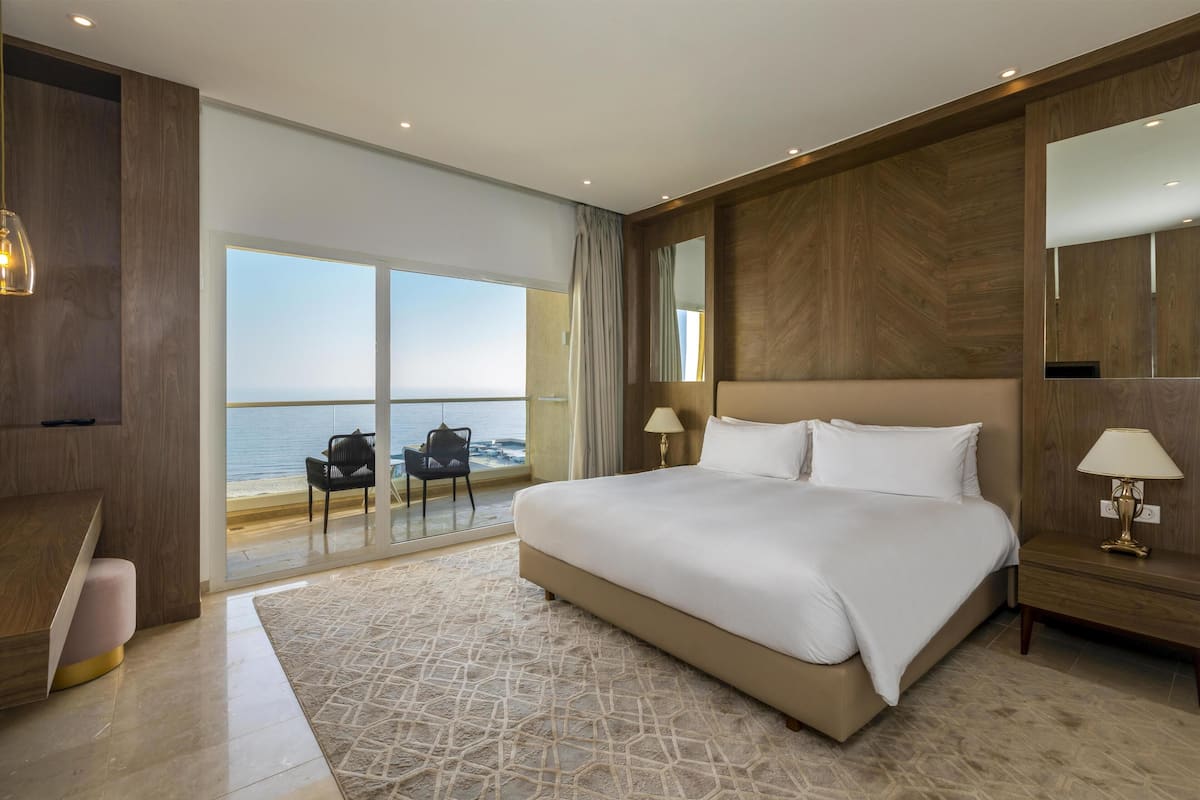Suite presidencial, varias camas | Sábanas de algodón egipcio y ropa de cama de alta calidad