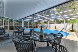 Piscine chauffée