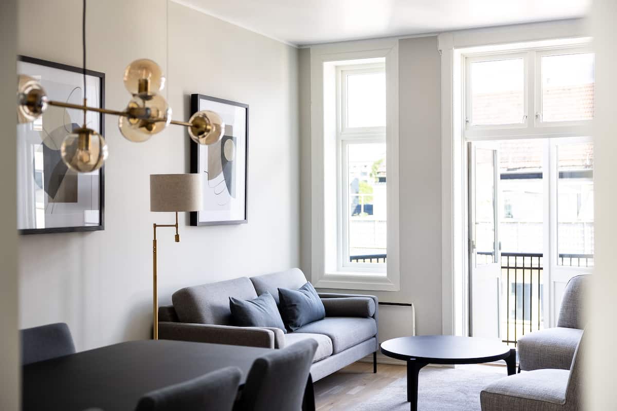 Apartamento, 1 quarto | 1 quarto, roupas de cama antialérgicas, escrivaninha