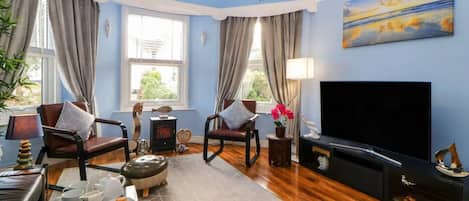 Appartement | Coin séjour | Cheminée