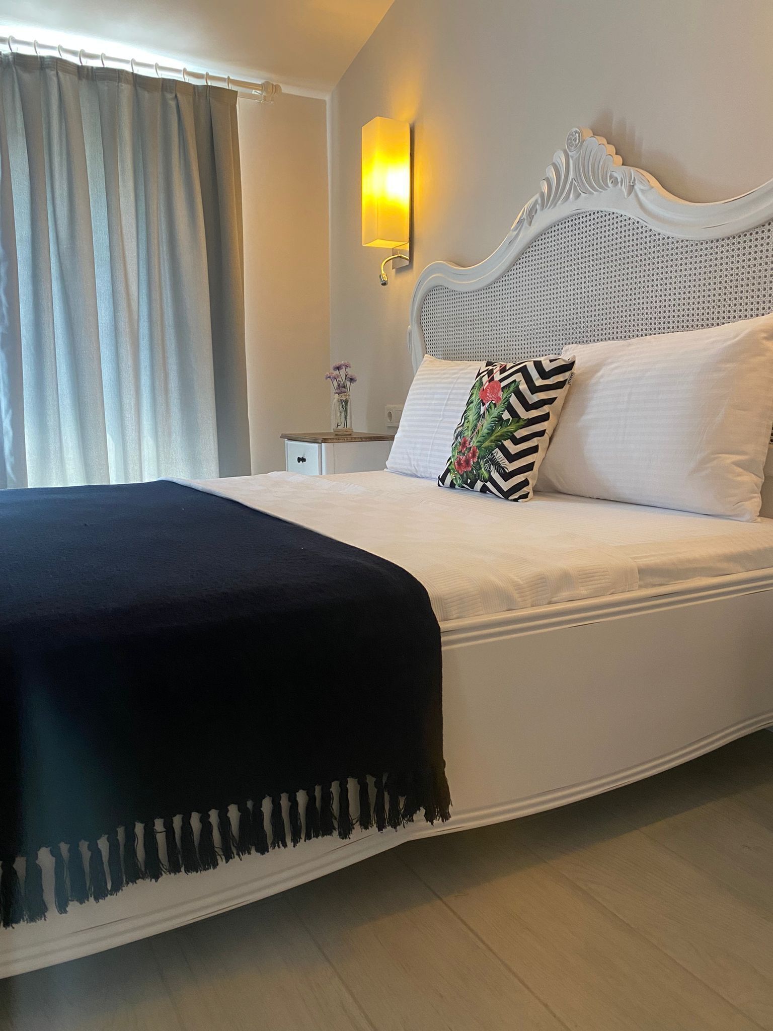 Premium bedding, free WiFi, bed sheets