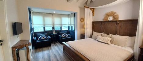 Ropa de cama de alta calidad, wifi gratis y ropa de cama