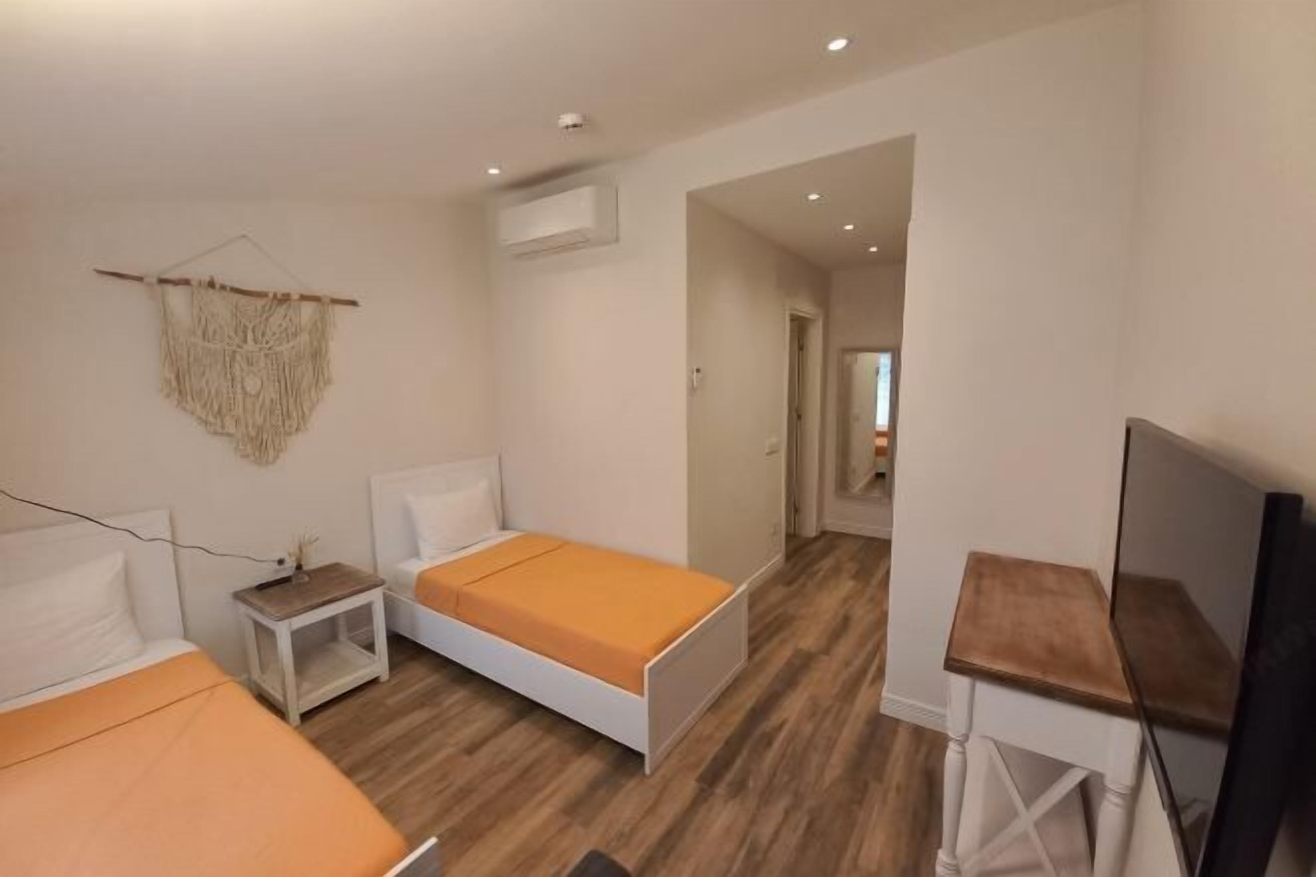 Premium bedding, free WiFi, bed sheets