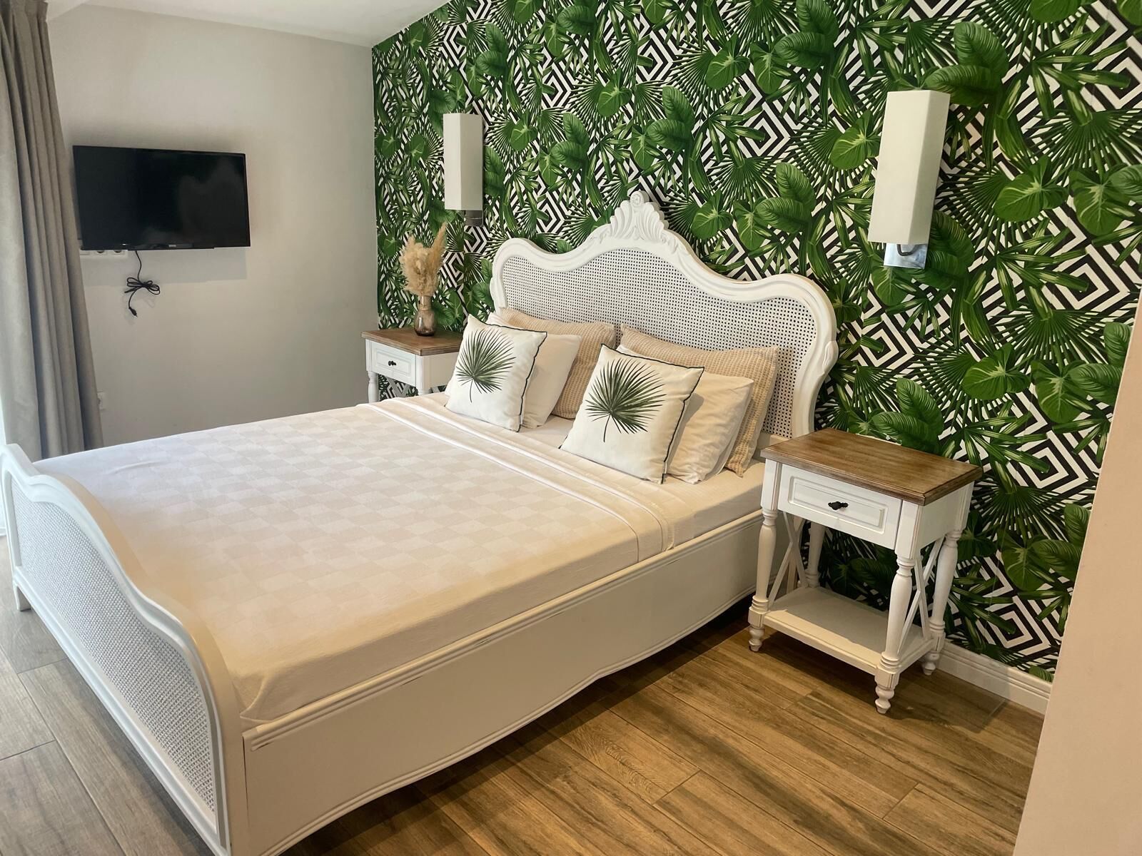 蜜月雙人房 | 高級寢具、免費無線上網、床單