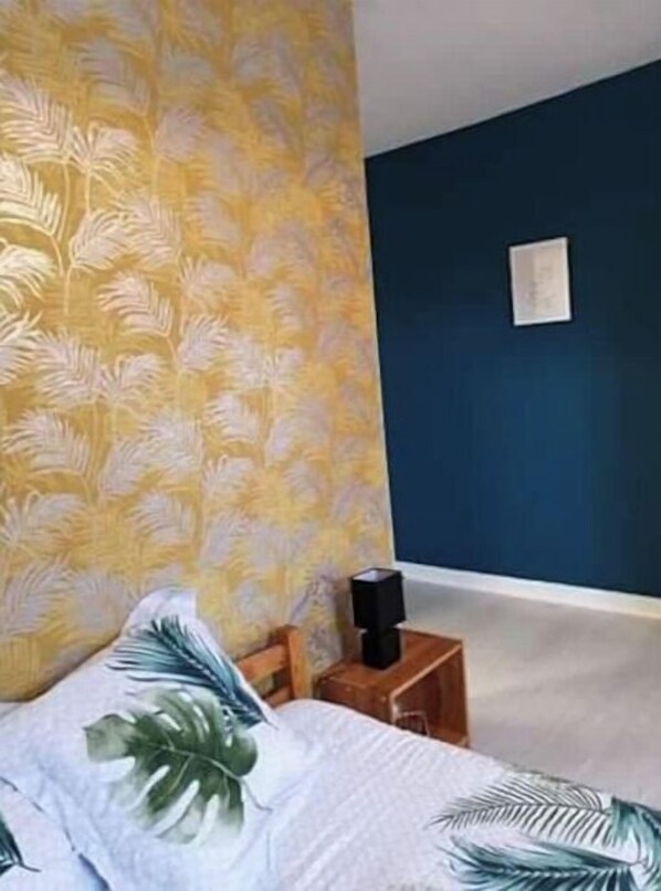 1 makuuhuone, työpöytä, vauvan matkasänky, ilmainen Wi-Fi