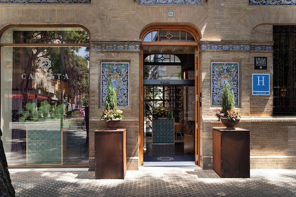 Overnatningsstedets facade