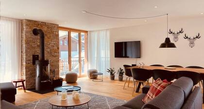 Luxurious Alpine chic apartment