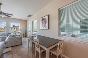 Dining - Hakuna Matata is a beautiful modern home located in the popular El Pescador subd (Port Aransas)