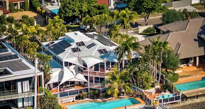 Magnificent Waterfront Living with Pontoon & Pool