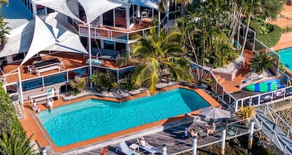 Magnificent Waterfront Living with Pontoon & Pool