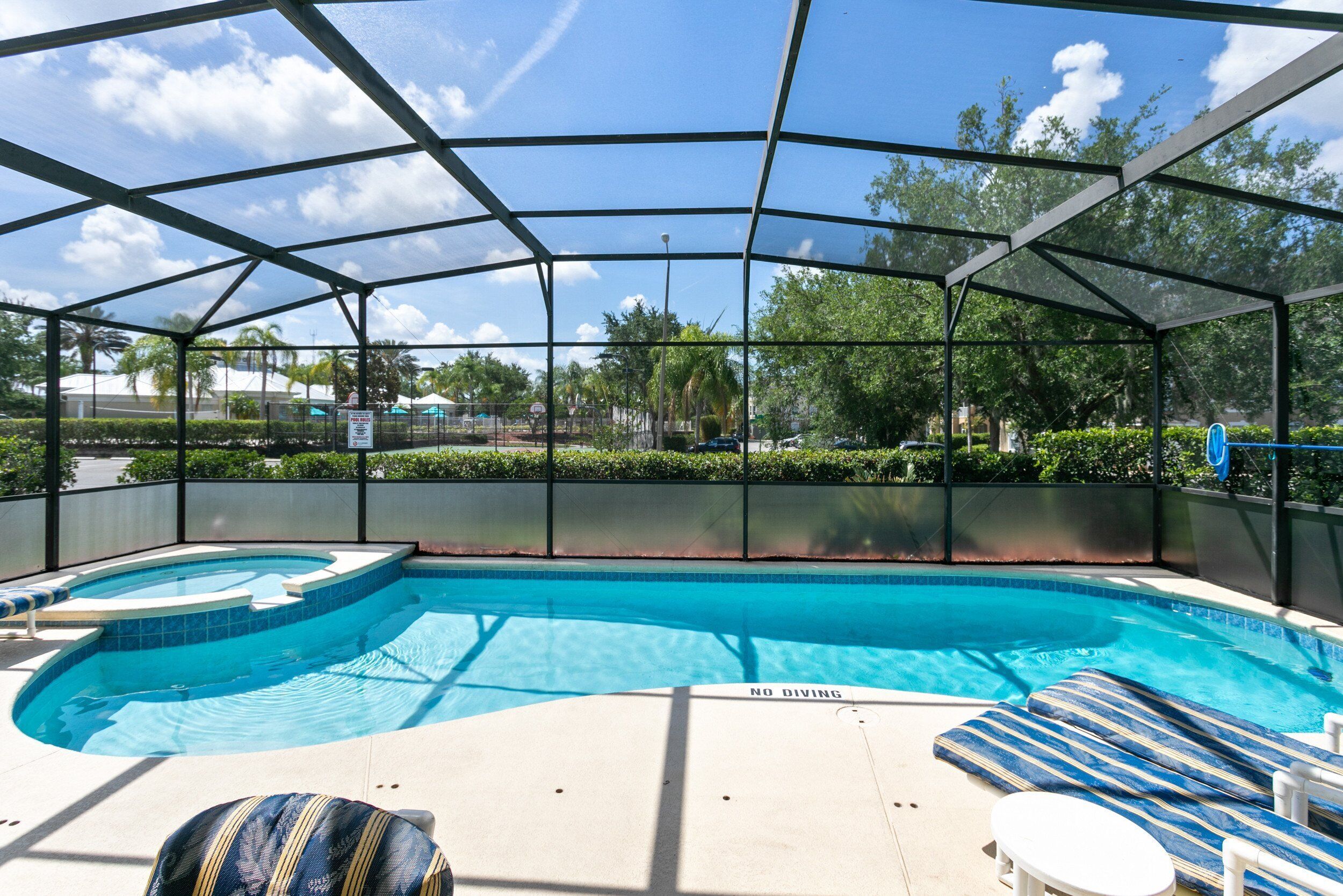Piscine chauffée
