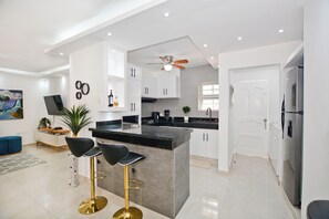 Fridge, microwave, oven, stovetop - Cozy 3-bedroom 2-level Villa  (Punta Cana)