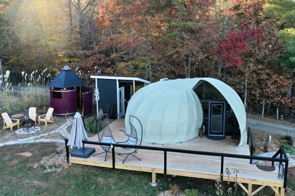 Terrein van de accommodatie