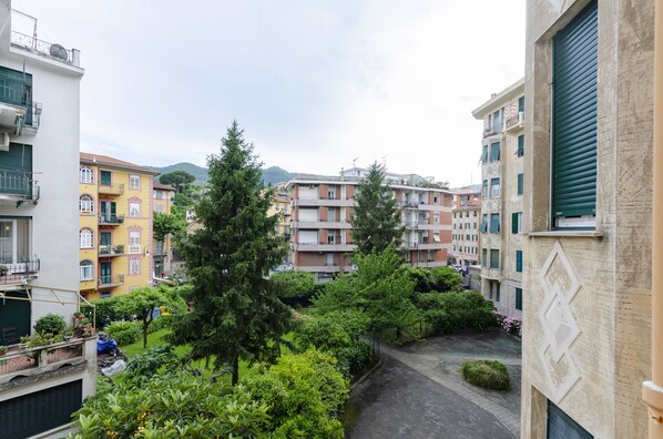 Blick von der Unterkunft