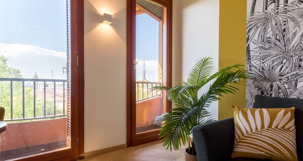 Apartment | Blick auf die Stadt