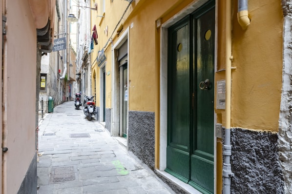 Fassade der Unterkunft