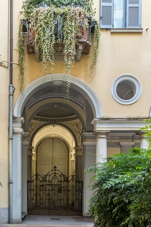 Fassade der Unterkunft