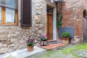 Fassade der Unterkunft