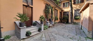 Fassade der Unterkunft