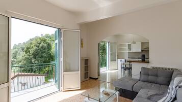 24-inch flat-screen TV with cable channels