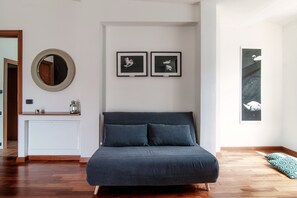 Apartment | 1 Schlafzimmer, laptopgeeigneter Arbeitsplatz, Verdunkelungsvorhänge