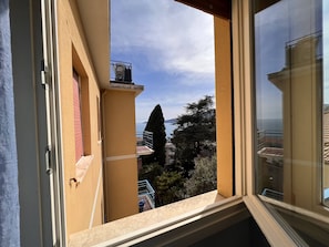 Blick von der Unterkunft