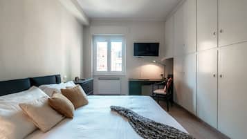 Appartamento | 1 camera, una scrivania, postazione laptop, ferro/asse da stiro