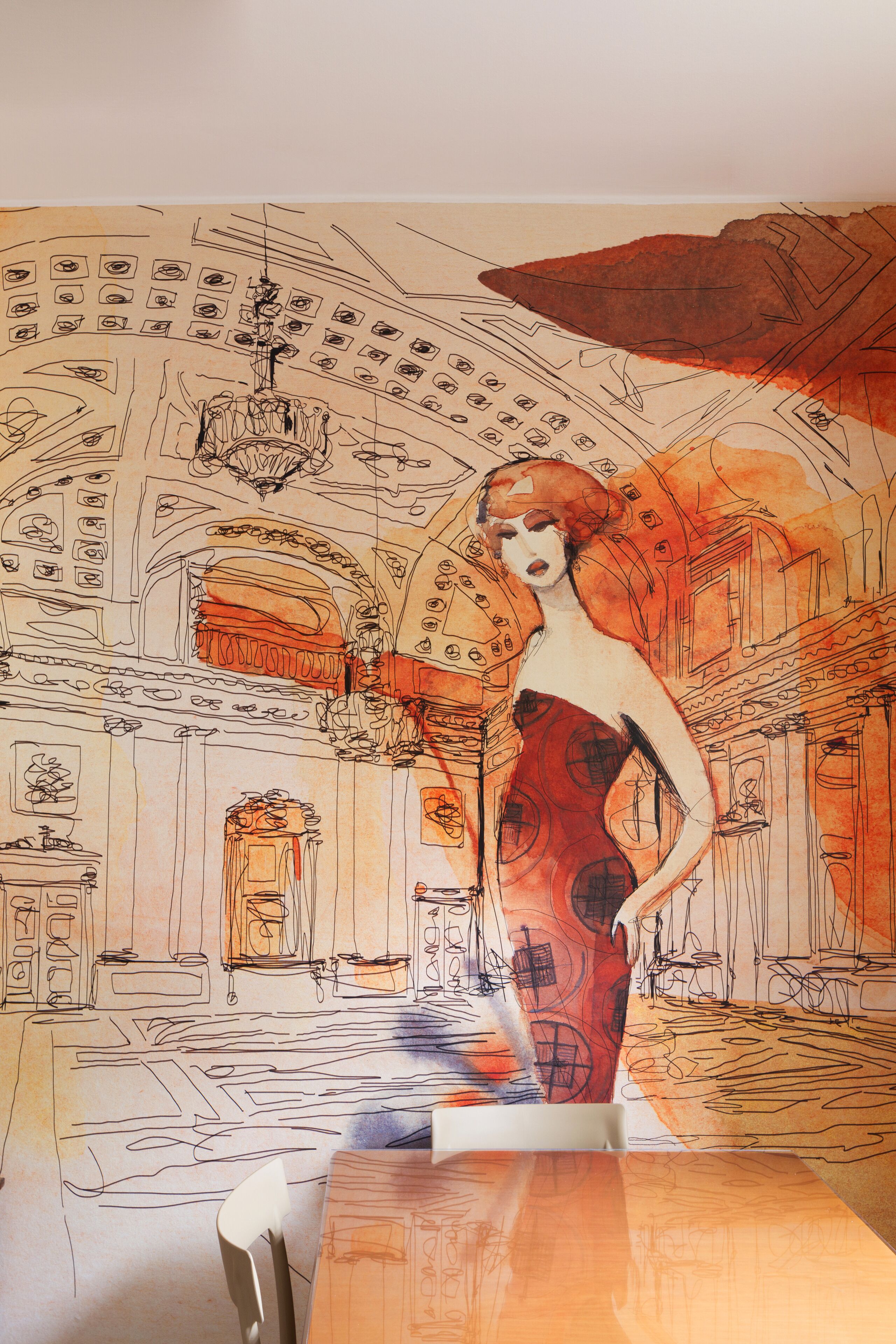 Apartment | Private kitchen | Fridge, microwave, oven, stovetop