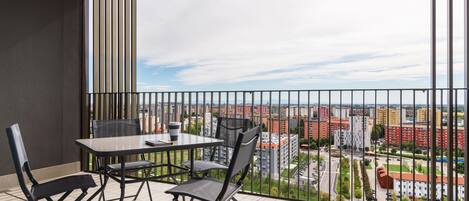 Appartement, vue ville | Terrasse/Patio