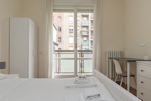 Classic-Apartment | 2 Schlafzimmer, Schreibtisch, laptopgeeigneter Arbeitsplatz