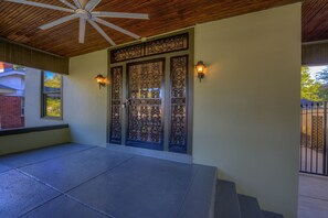 Exterior detail - Funky Memphis Game House! FirePit, Gtd pkg, Games! (Memphis)