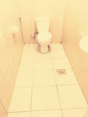 Dusche, Handtücher, Seife, Toilettenpapier