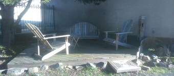 Hill top view, only a 5 minute walk into the town